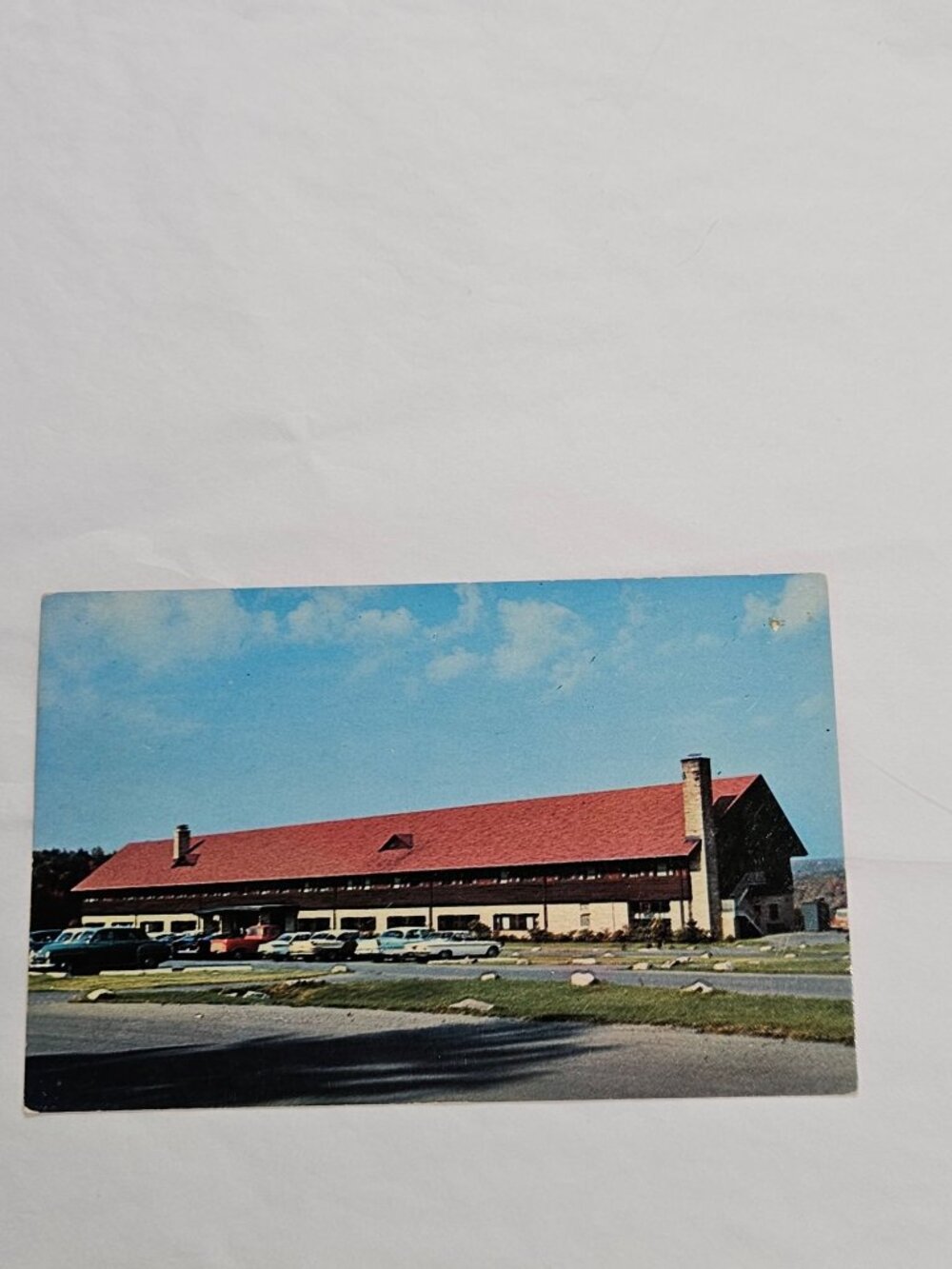 Blackwater Lodge Blackwater Falls State Park Davis West Virginia Postcard